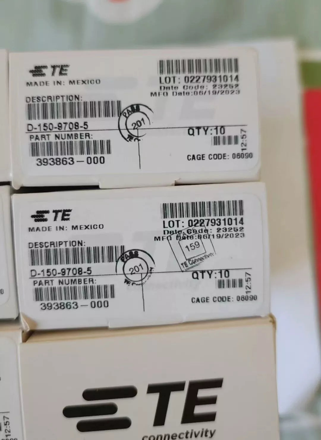 10Pcs New D-150-9708-5 Bus Connector by Dhl or Fedex #Vun5 Ch Dealer Supply