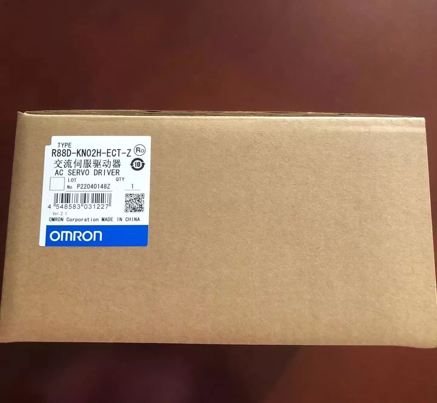 New R88d-Kn02h-Ect-Z Servo Driver by DHL or FedEx #Vbw5 Ch Supplier