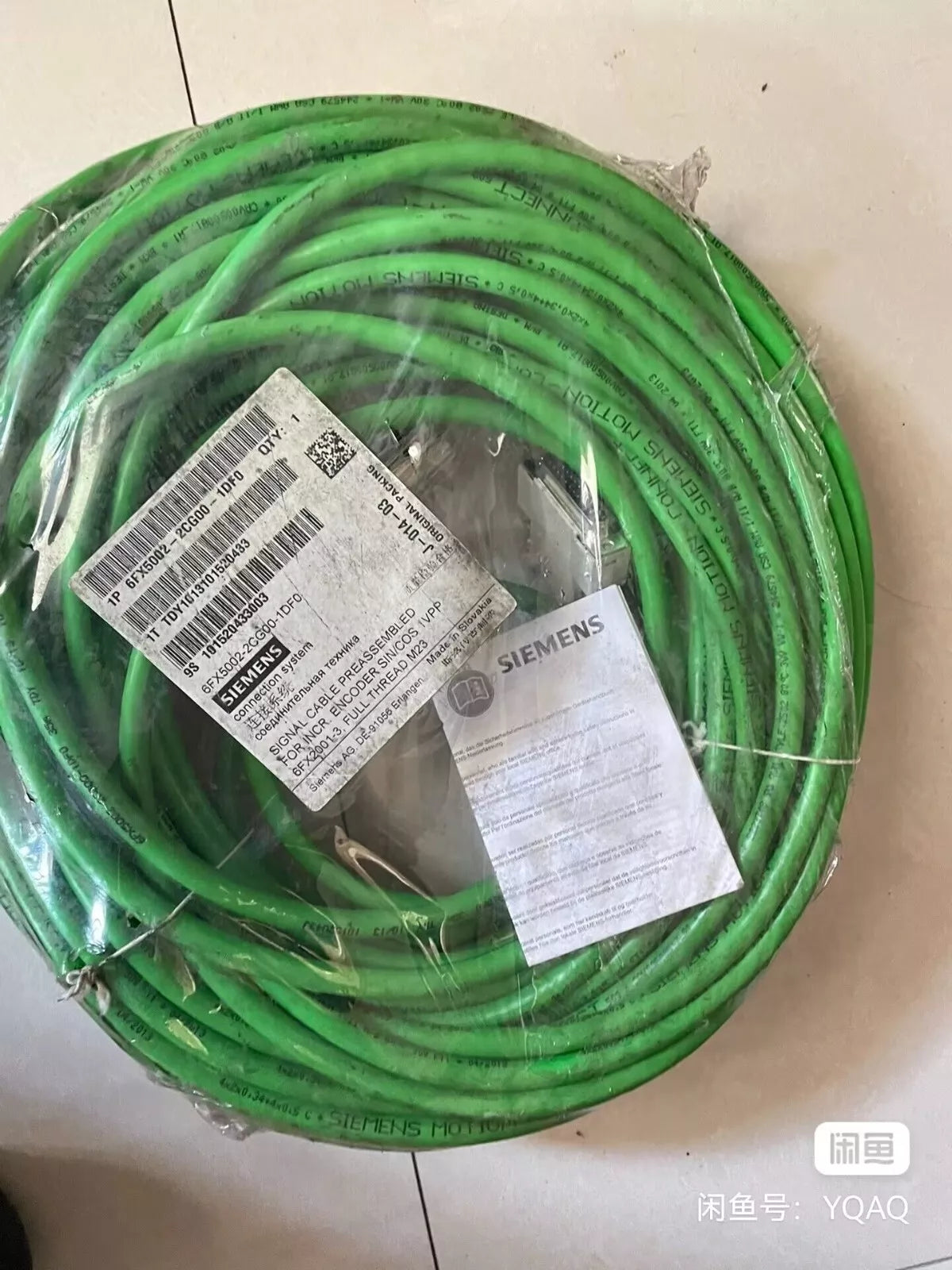 1 Pc New 6Fx5002-2Cg00-1Df0 35M Cable by DHL or FedEx #B5189 Cl Supplier