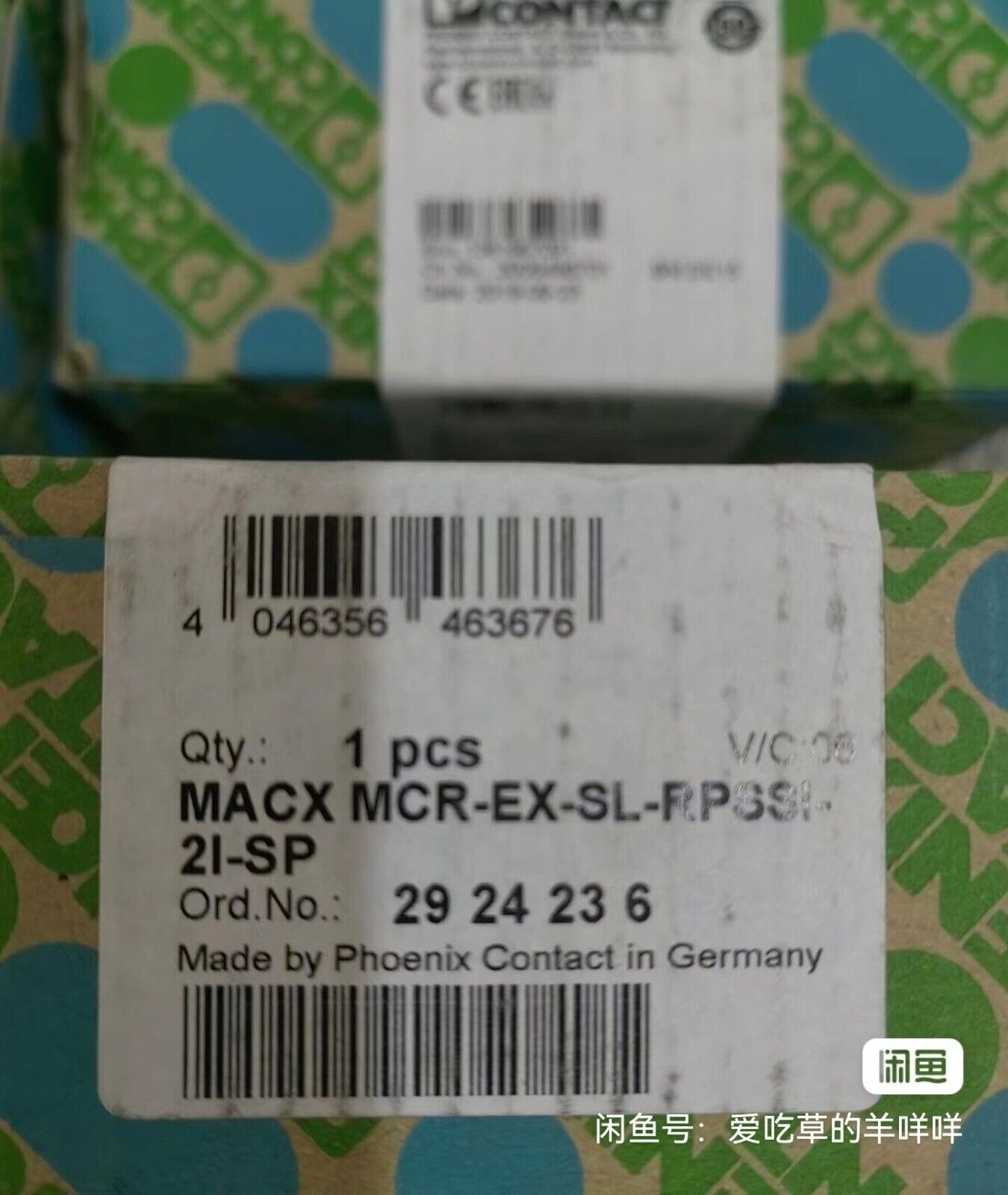 1 Pc New Macx Mcr-Ex-Sl-Rpssl-2I-Sp Isolator by DHL or Fedex#B1674y Cl Supplier