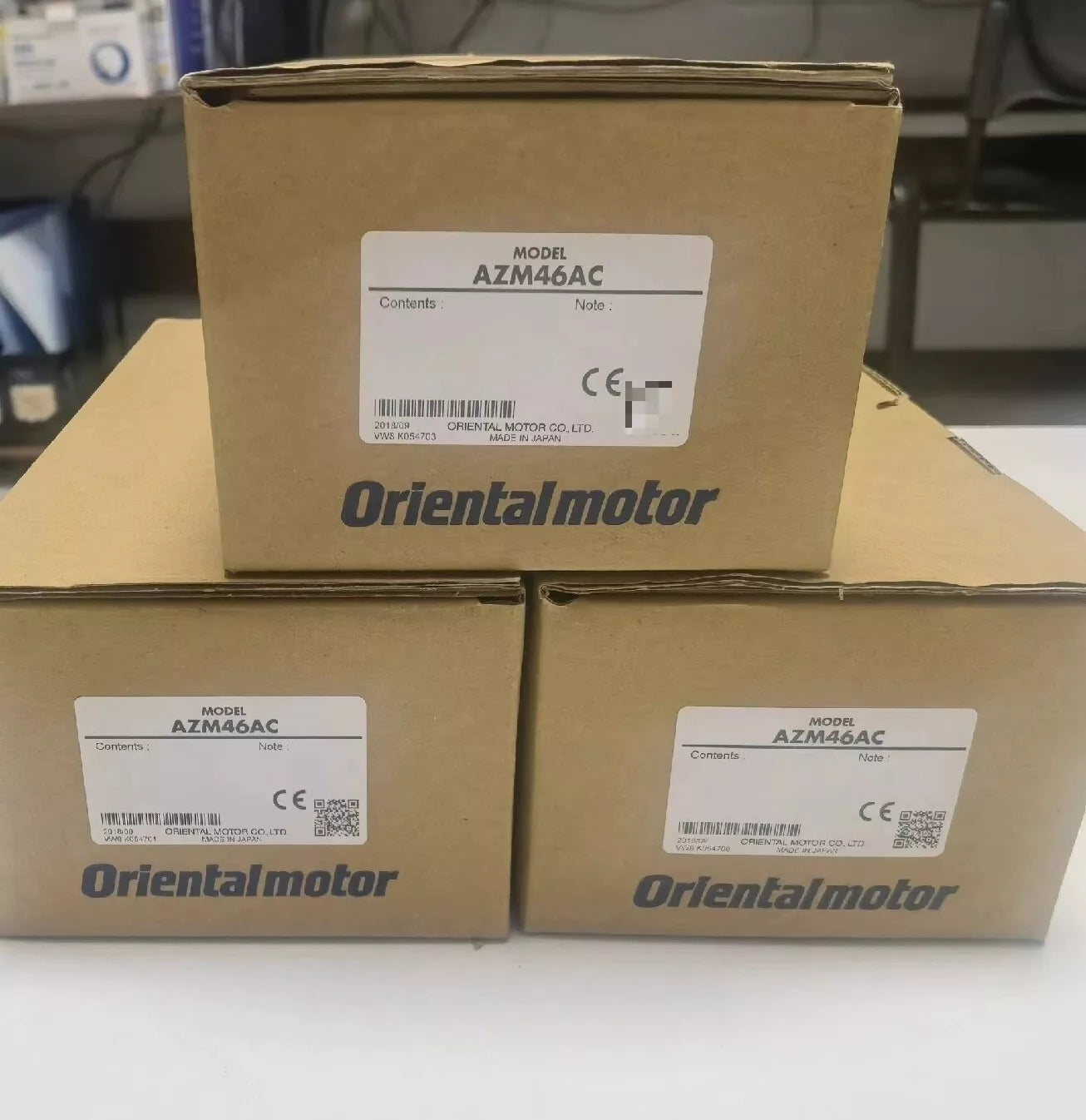 New Azm46ac Motor by DHL or FedEx #Voh4 Ch Business