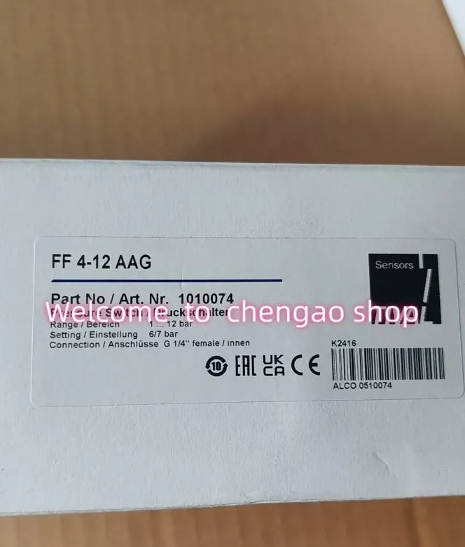 1 Pc New FF 4-12 Aag Pressure Switch by DHL or FedEx #B4052h Cl Business