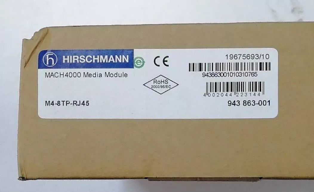 1 Pc New Mach4000 Switch M4-8Tp-Rj45 by DHL or Fedex#B3571 Cl Online