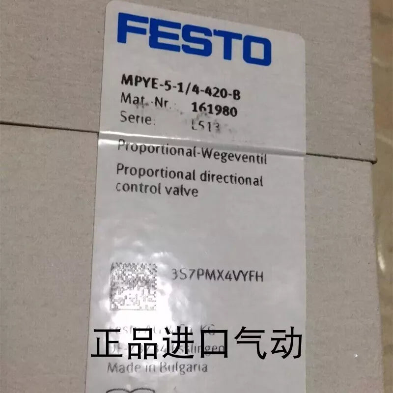 1 Pc New Proportional Valve Mpye-5-1/4-420-B by DHL or Fedex#B3421 Cl Online