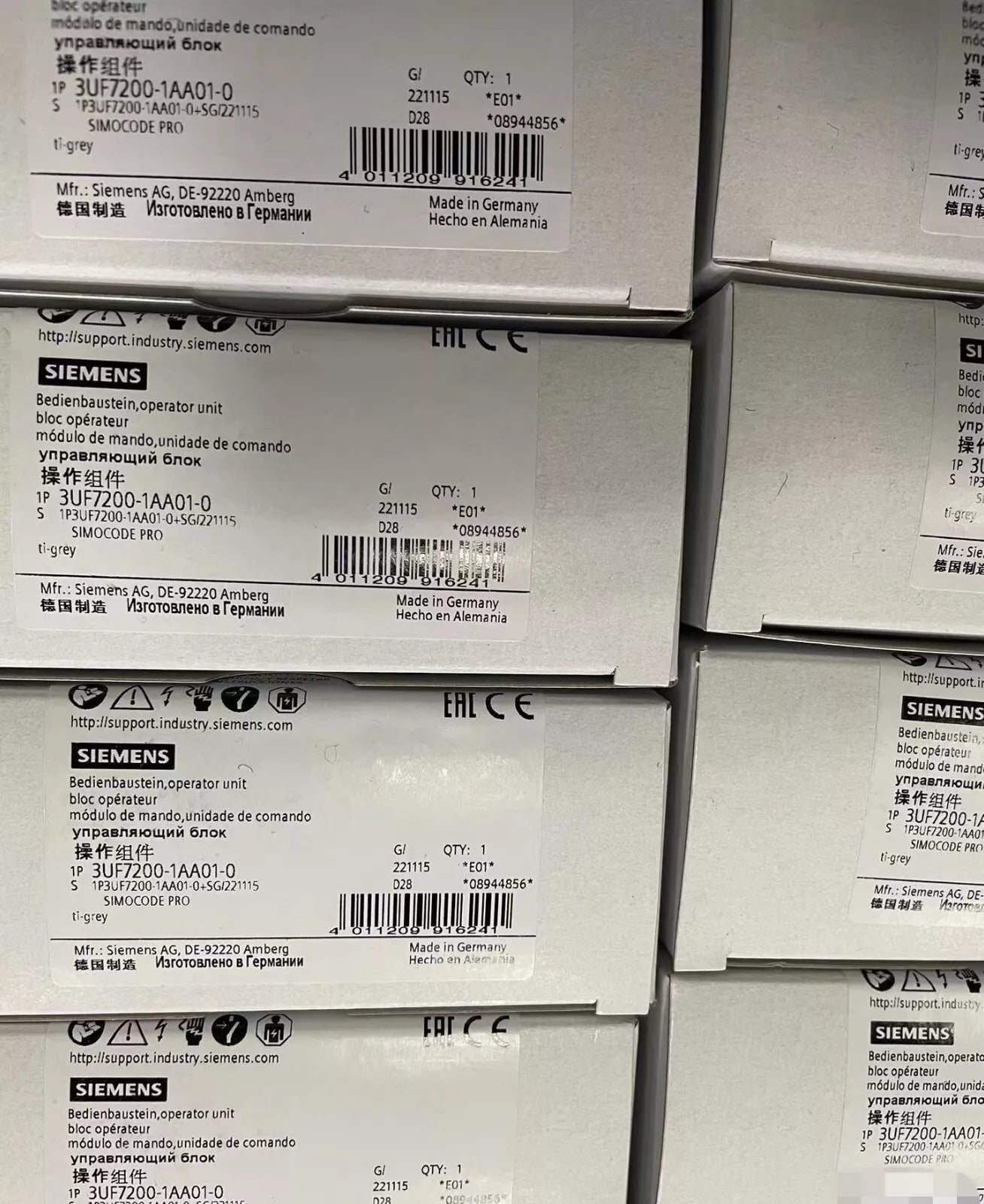 New 3Uf7200-1Aa01-0 Control Panel by DHL or FedEx #V2tw Ch Direct