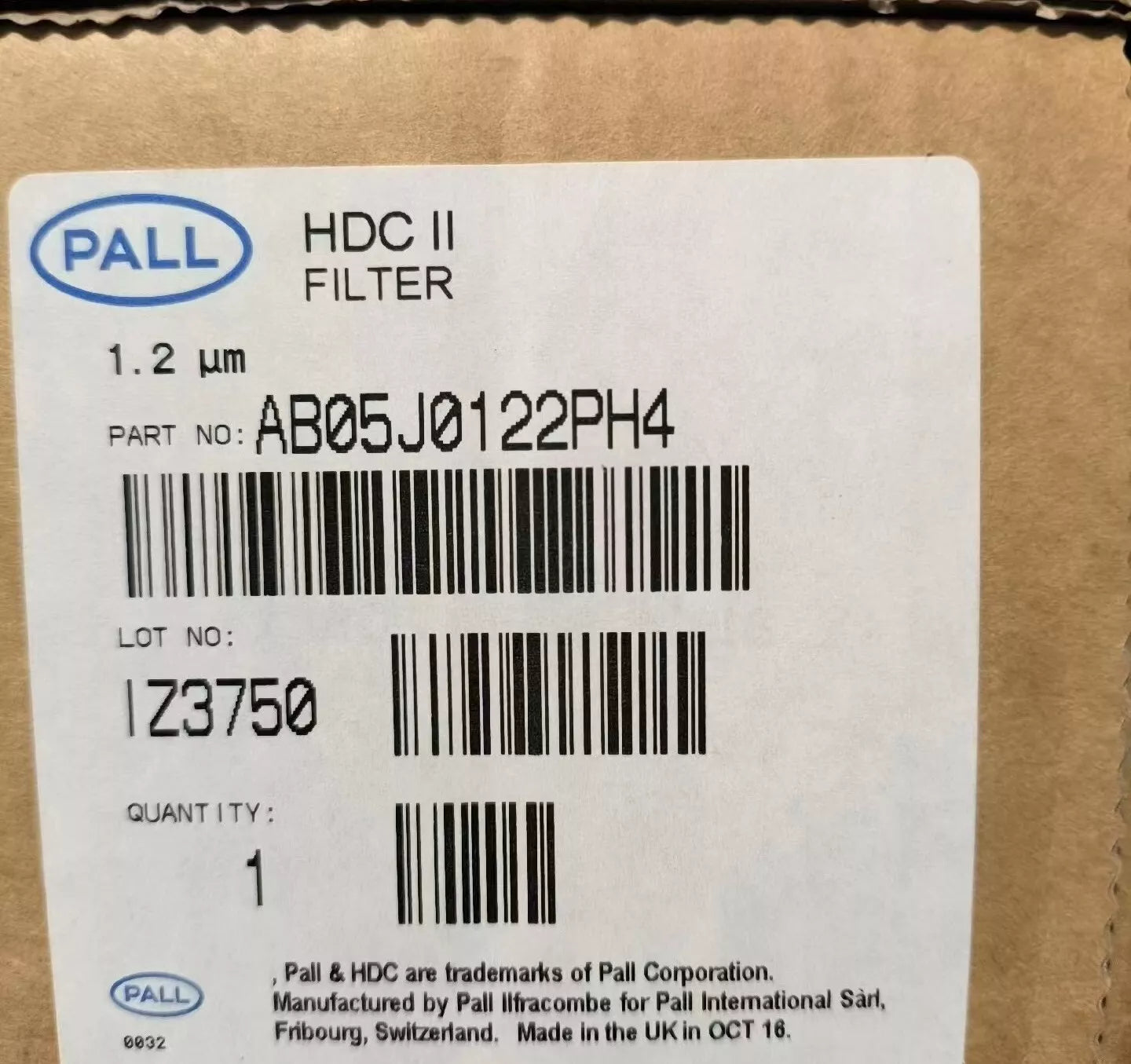 New Ab05j0122ph4 Filter Element by DHL or FedEx #Vss1 Ch Direct