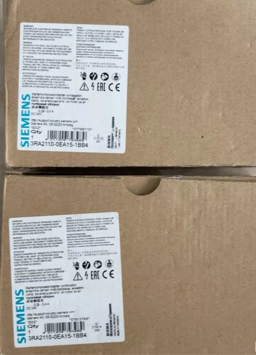New 3Ra2110-0Ea15-1Bb4 Contactor by DHL or FedEx #V7nx Ch Direct