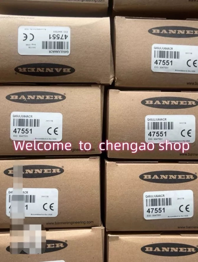 1 Pc New Q45uliu64acr Ultrasonic Sensor by DHL or Fedex#B2905h Cl