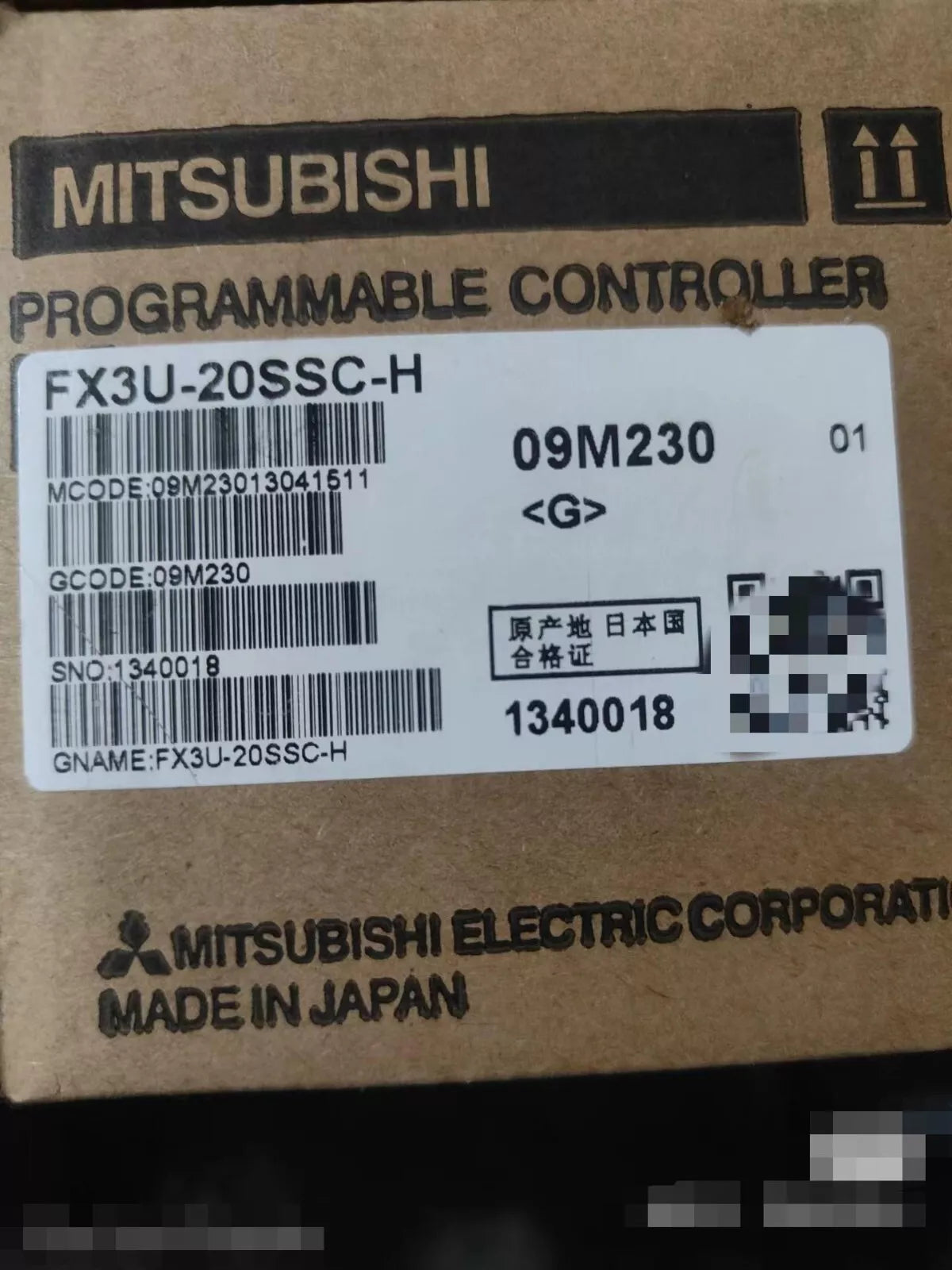 New Fx3u-20Ssc-H Fx3u20ssch Module by DHL or FedEx #V7fl Ch