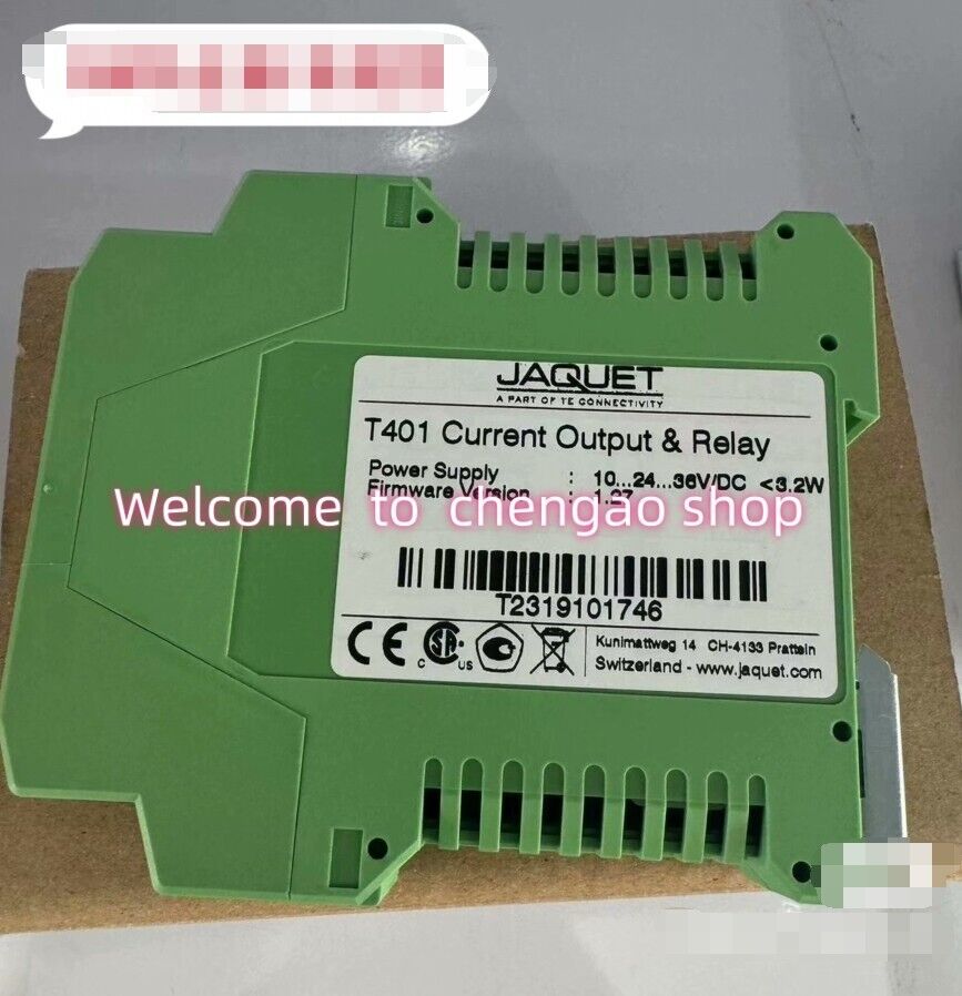 1 Pc New Jaquet T401 Safety Module by DHL or FedEx #B4157h Cl