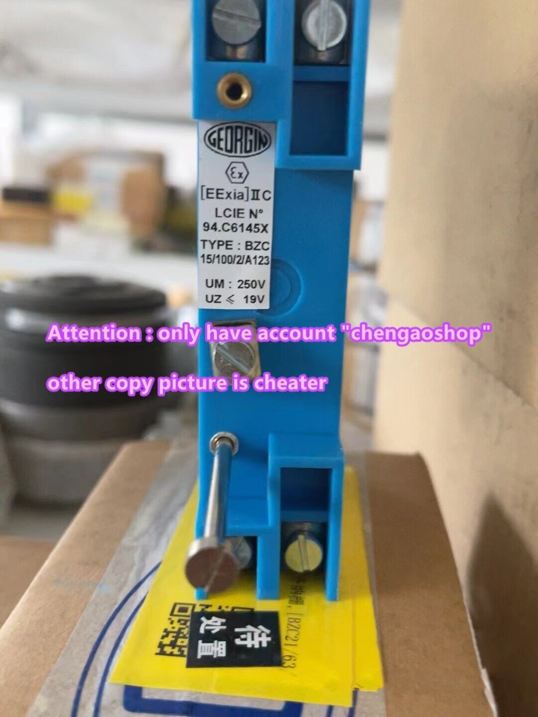 New Bzc/15 Bzc/15/100/2A/123 Analyzer by FedEx or DHL #N9821 Yf