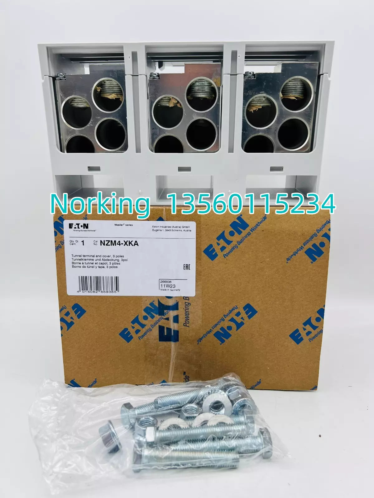 1 Pc New Nzm4-Xka Tubular Wiring by DHL or FedEx #B7929 Cl Sourcing