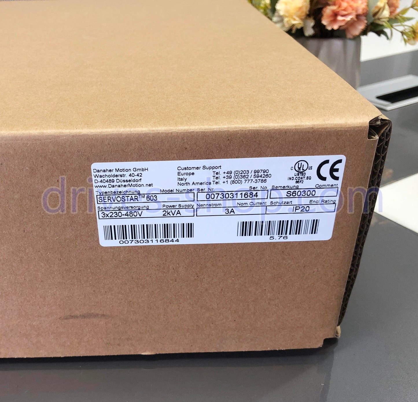 New Kollmorgen Servostar 603 S60300 Servo Drive