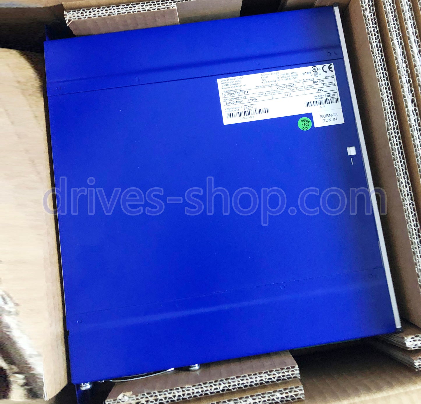 1 قطعة جديد Kollmorgen SERVOSTAR 614 S61400 محرك سيرفو عبر DHL ضمان لمدة سنة واحدة