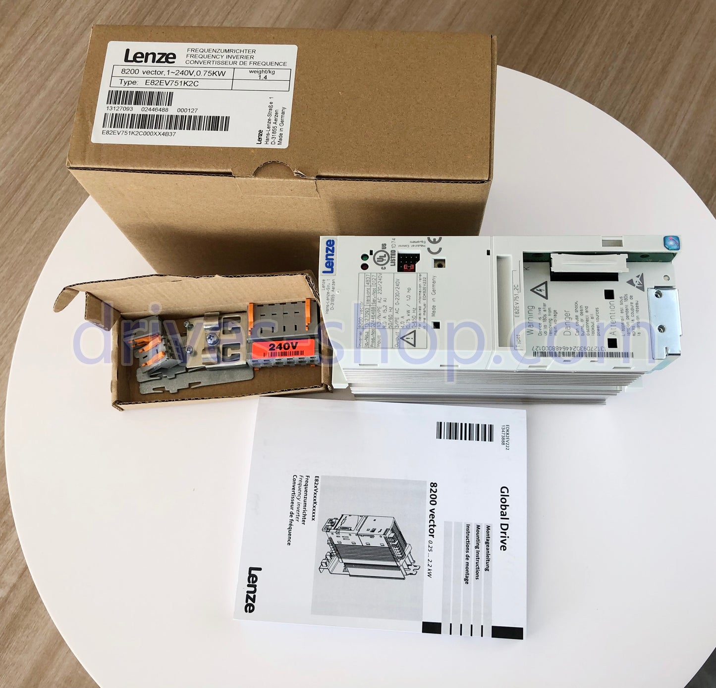 LENZE E82EV751K2C Inverter