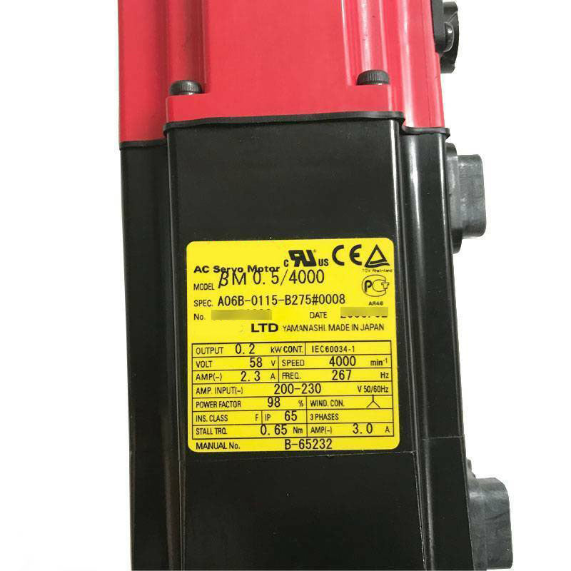 New FANUC A06B-0115-B275#0008 Servo Motor