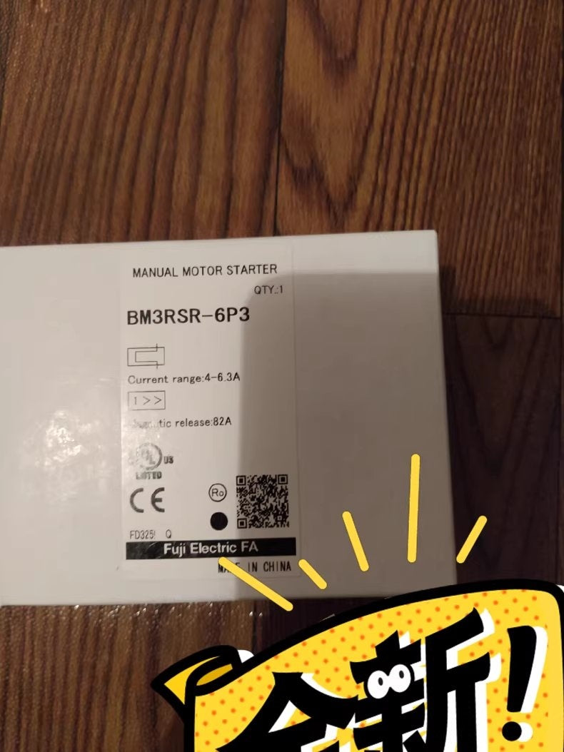 100% New For Fuji BM3RSR-6P3 Motor Overload Fast Ship