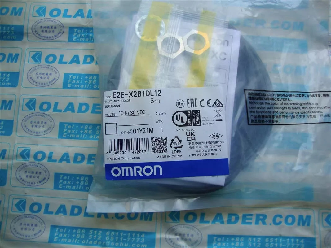 100% New For Omron E2E-X2B1DL12 5M Proximity Sensor Fast Ship