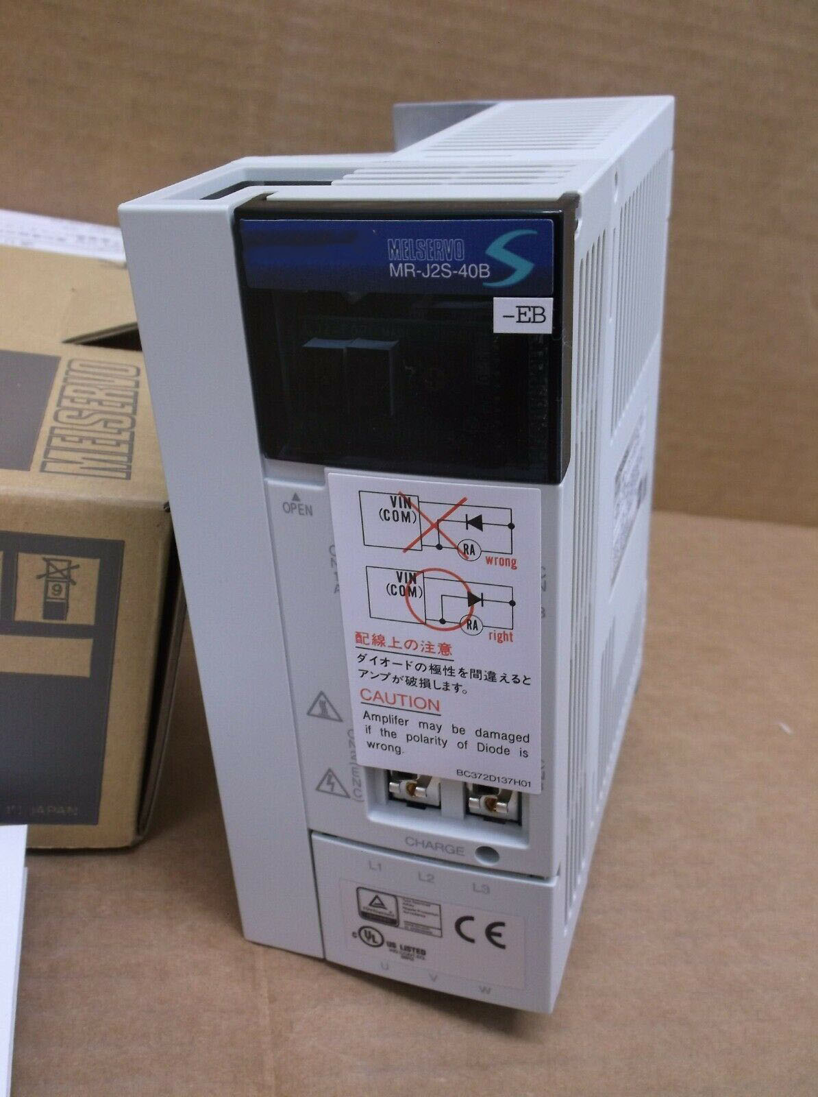 Neuer Mitsubishi MR-J2S-40B-EB Servoantrieb, schnelle Lieferung