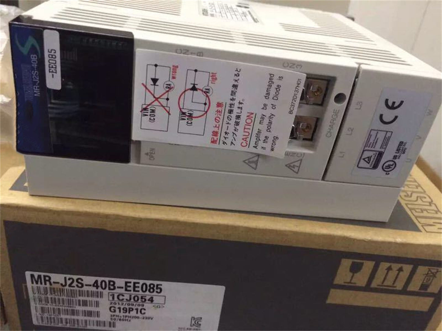 New Mitsubishi MR-J2S-40B-EE085 Servo Drive Fast Ship