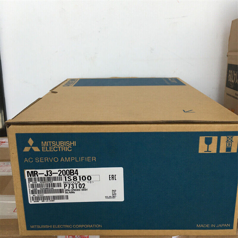 New Mitsubishi MR-J3-200B4 Servo Drive MRJ3200B4 DHL Expedited Shipping