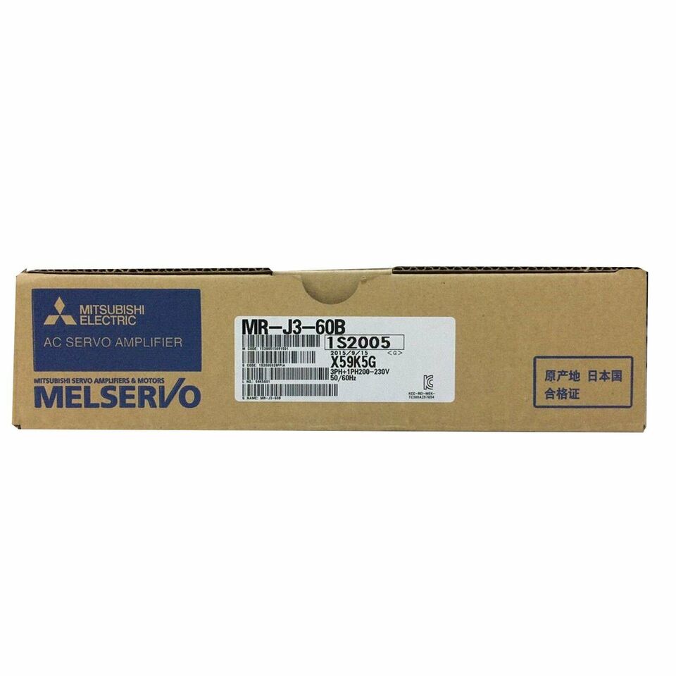New Mitsubishi MR-J3-60B Servo Drive MRJ360B Expedited Shipping