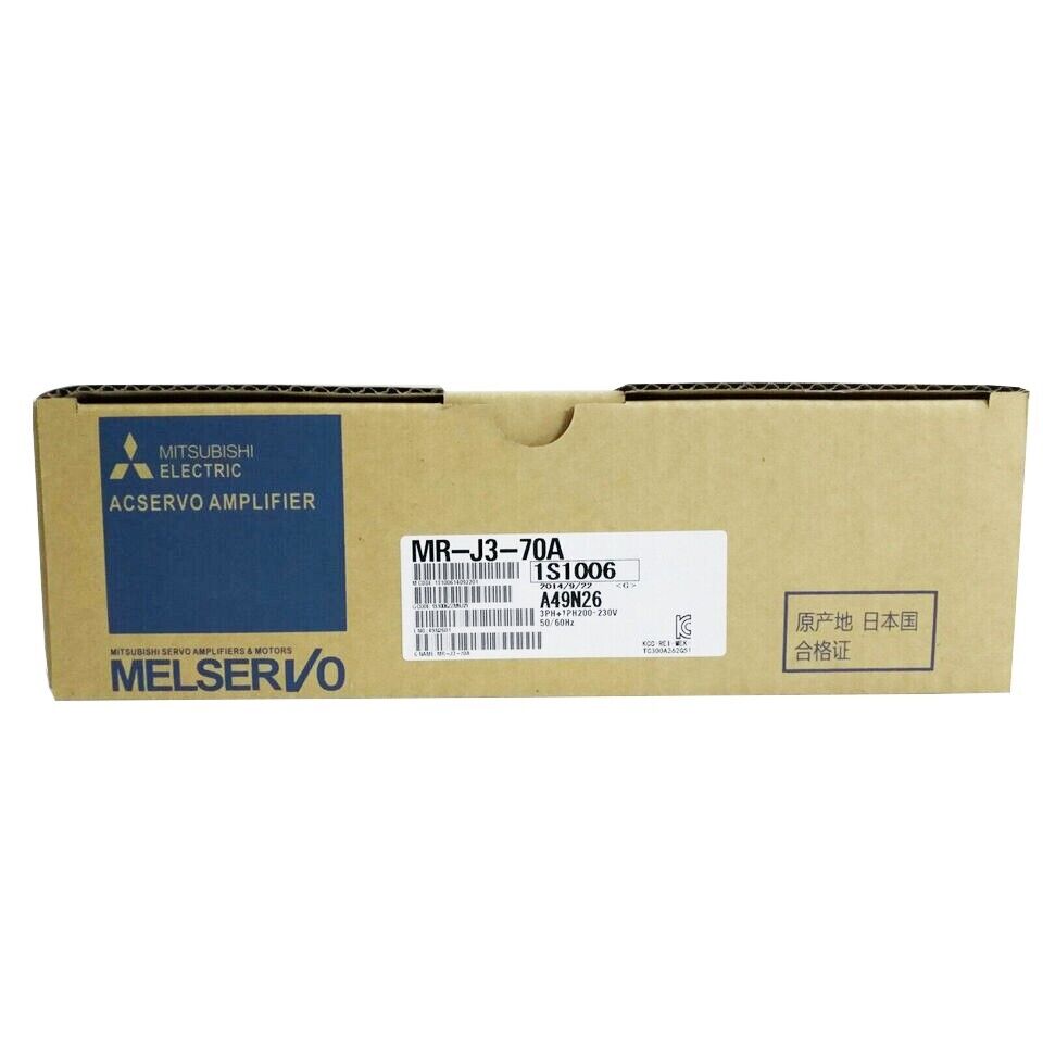 New Mitsubishi MR-J3-70A Servo Drive MRJ370A Expedited Shipping