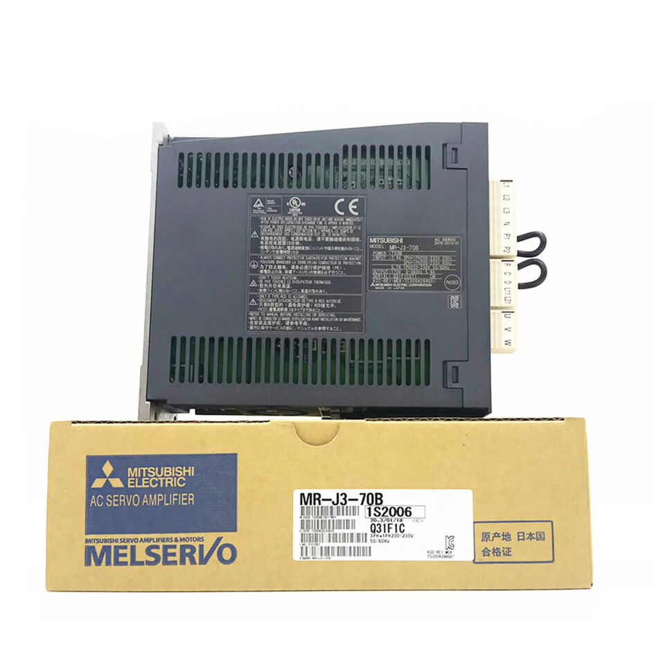 New Mitsubishi MR-J3-70B Servo Drive MRJ370B Expedited Shipping
