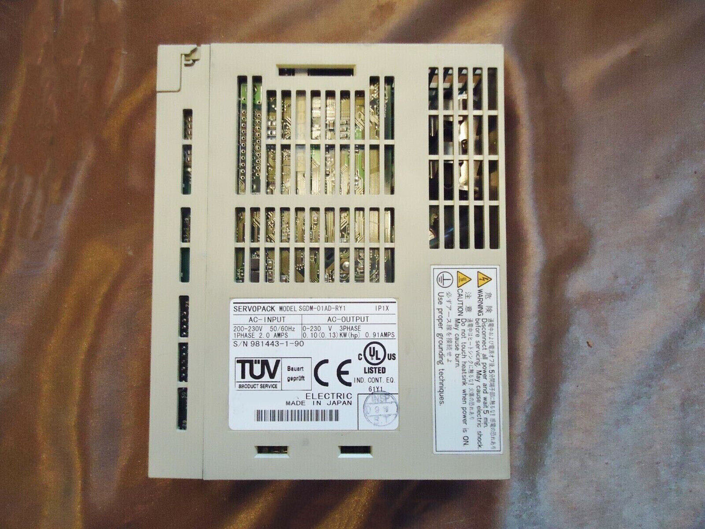 New Yaskawa SGDM-01AD-RY1 Servo Drive Fast Ship