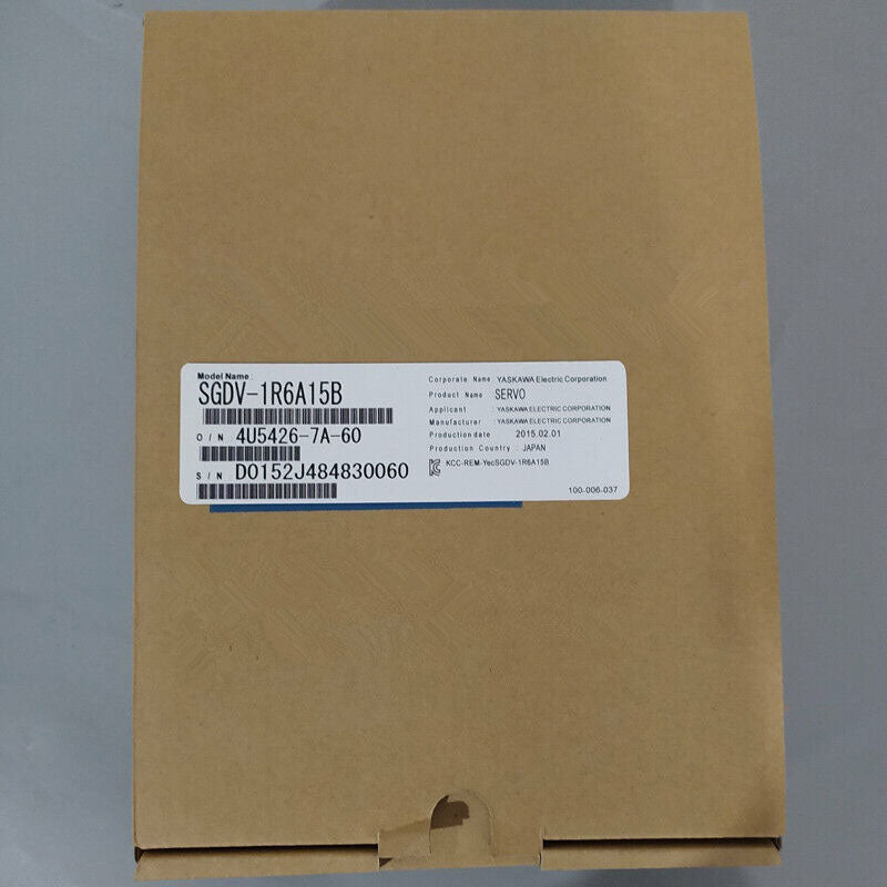New Yaskawa SGDV-1R6A15B Servo Drive Fast Ship