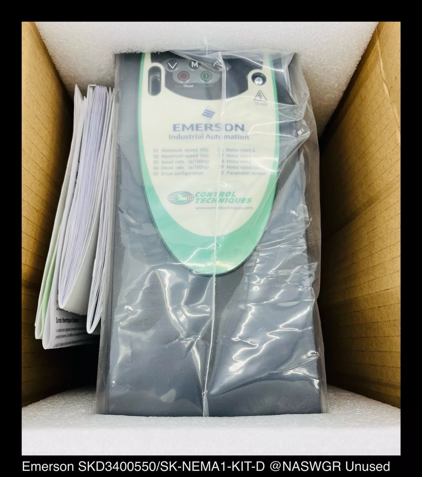 New Emerson SKCD200220 Servo Drive