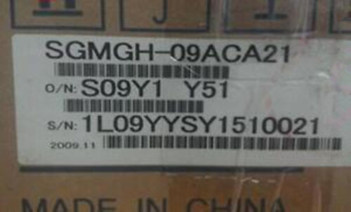 1PC New Yaskawa SGMGH-09ACA21 Servo Motor SGMGH09ACA21 Via Fedex/DHL