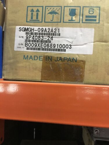 1PC New Yaskawa SGMGH-09A2A21 Servo Motor SGMGH09A2A21 Via Fedex/DHL