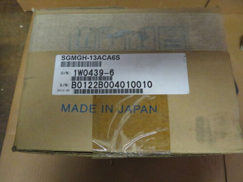 1PC New Yaskawa SGMGH-13ACA6S Servo Motor SGMGH13ACA6S Via Fedex/DHL