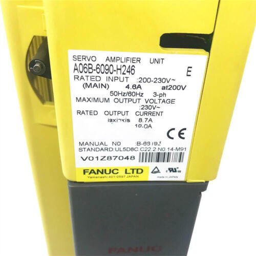 1PC New FANUC A06B-6066-H246 Servo Drive A06B6066H246 Via DHL One Year Warranty