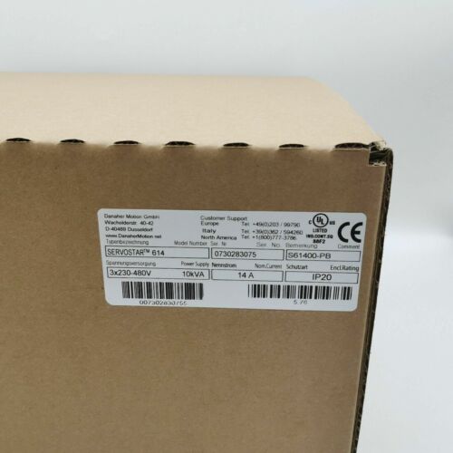 1 قطعة جديد Kollmorgen SERVOSTAR 614 S61400-PB محرك سيرفو عبر DHL