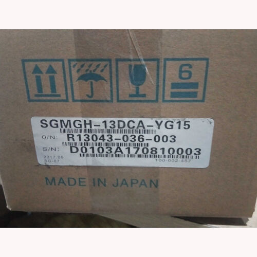1PC New Yaskawa SGMGH-13DCA-YG15 Servo Motor SGMGH13DCAYG15 Via Fedex/DHL