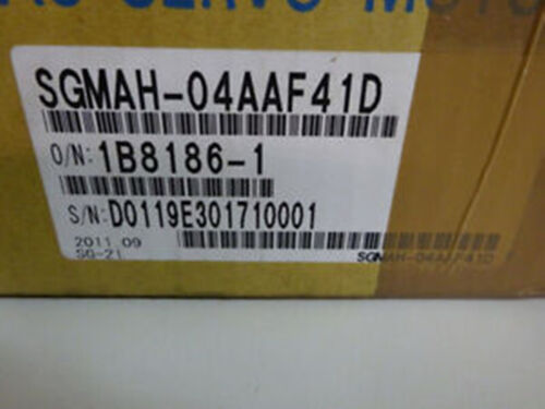 1PC New Yaskawa SGMAH-04AAF41D Servo Motor SGMAH04AAF41D Via Fedex/DHL