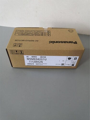 1PC Neu im Karton MSME042G1U Panasonic AC-Servomotor über Fedex Ein Jahr Garantie