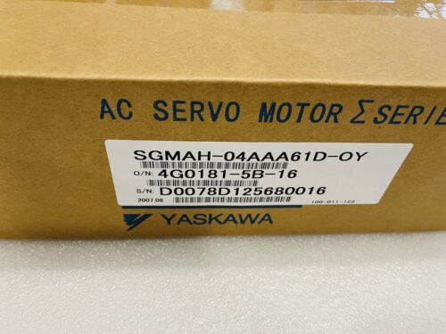 1PC New Yaskawa SGMAH-04AAA61D-OY Servo Motor SGMAH04AAA61DOY Fast Ship