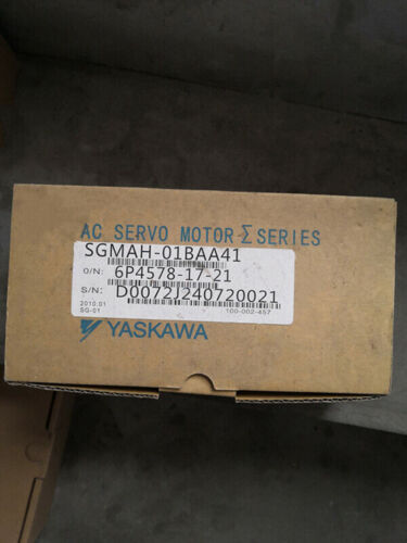1 STÜCK Neuer Yaskawa SGMAH-01BAA41 Servomotor SGMAH01BAA41 Schneller Versand