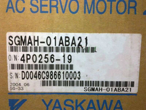 1 STÜCK Neuer Yaskawa SGMAH-01ABA21 Servomotor SGMAH01ABA21 Schnelle Lieferung