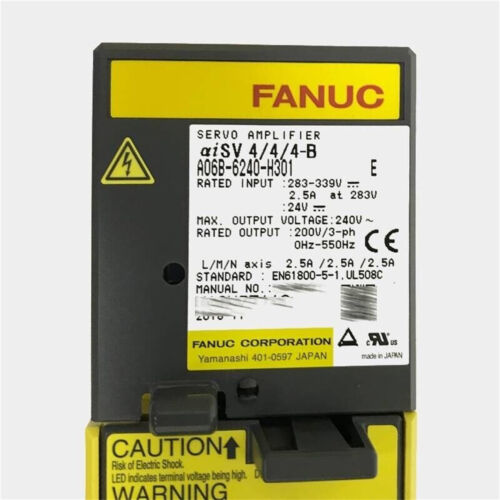 1PC New In Box FANUC A06B-6240-H301 Servo Drive A06B6240H301 Via DHL