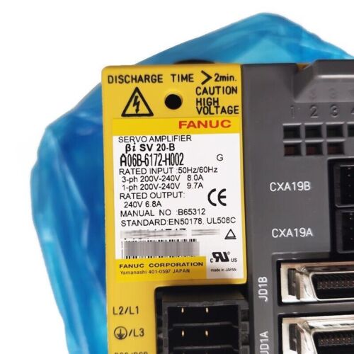 1PC New In Box FANUC A06B-6172-H002 Servo Drive A06B6172H002 Via DHL