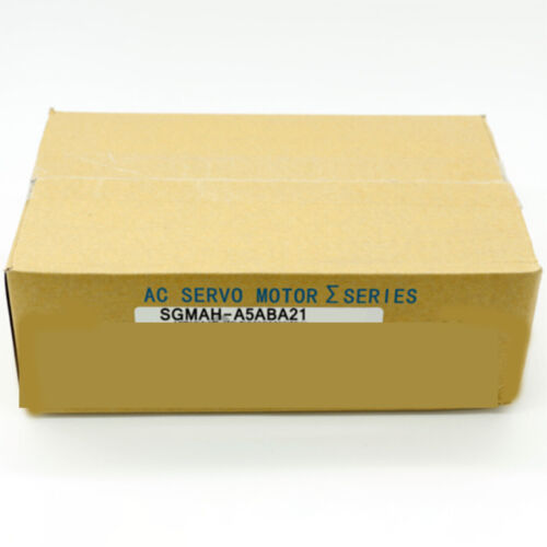 1PC Neue Yaskawa SGMAH-A5ABA21 Servo MotorSGMAHA5ABA21 Über Fedex/DHL