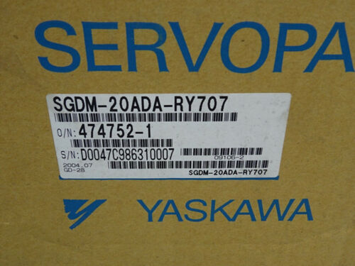 1PC New Yaskawa SGDM-20ADA-RY707 Servo Drive SGDM20ADARY707 Via Fedex/DHL
