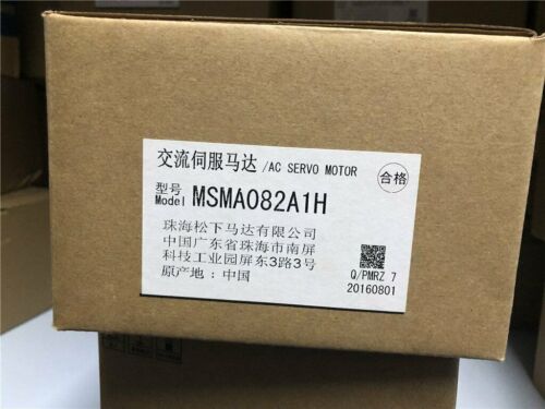 1PC New MSMA082A1H Servo Motor DHL Expedited Shipping One Year Warranty