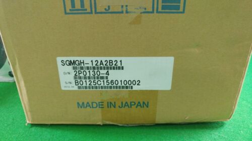 1PC New Yaskawa SGMGH-12A2B21 Servo Motor SGMGH12A2B21 Via Fedex/DHL