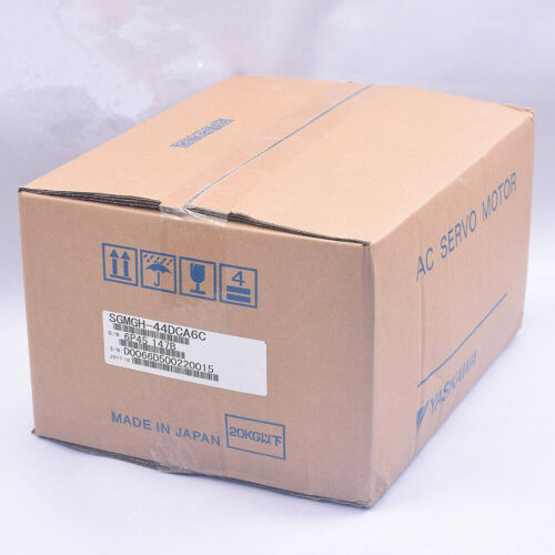 1 STÜCK Neu Im Karton Yaskawa SGMGH-44DCA6C Servomotor SGMGH44DCA6C Über DHL