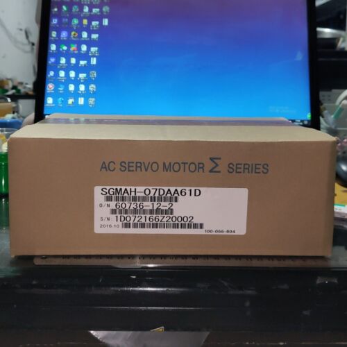 1PC New Yaskawa SGMAH-07DAA61D Servo Motor SGMAH07DAA61D Via Fedex/DHL